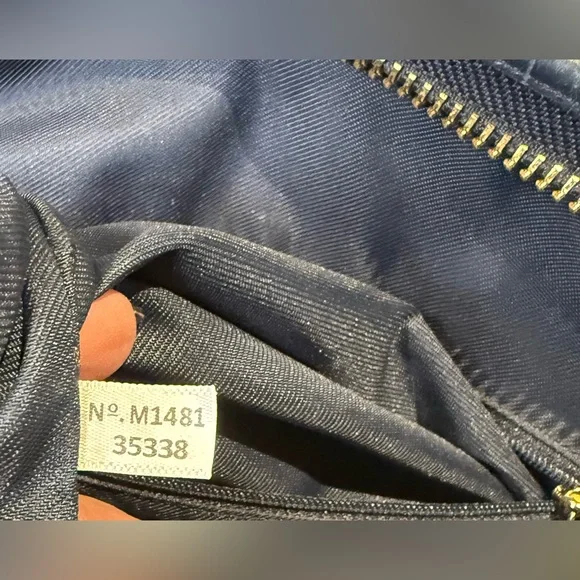 Coach Prince Street Satchel Navy Leather Crocodile-Embossed Handbag Crossbody - Picture 11 of 13